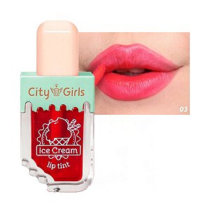 City Girls - Lip Tint Sorvetinho Ice Cream CG343 - Menta
