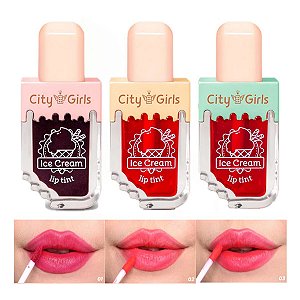 City Girls - Lip Tint Sorvetinho Ice Cream CG343 - 6 Und