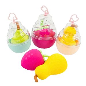 Mandala - Esponja para Maquiagem Frutas FP668 - 01 Unidade