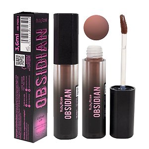 Ruby Rose - Batom Liquido Creme Lip Obsidian Vegano Cor 02