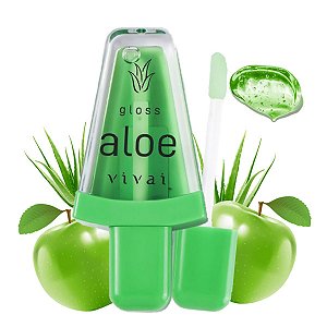 Vivai - Lip Gloss Maça Verde Aloe Vera 3264 - 6 Und