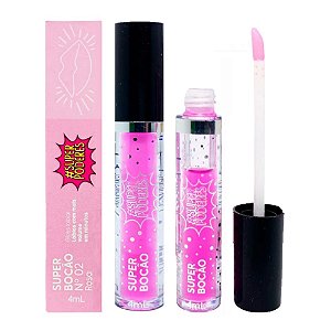 Super Poderes - Gloss Super Bocao N2 Rosa GSBSP - UNIT