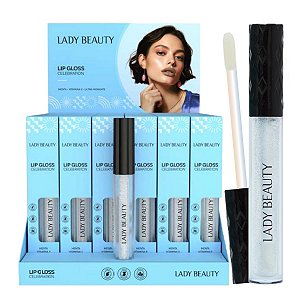 Lady Beauty - Lip Gloss Celebration Glow Menta LB45 - 36 Und