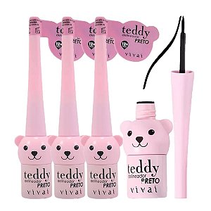 Vivai - Delineador teddy Preto 2209 - 6 Und