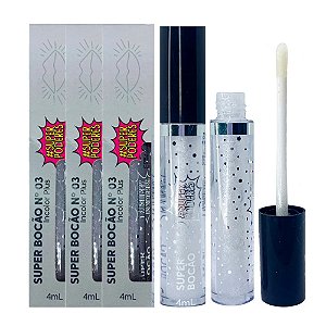Super Poderes - Gloss Super Bocao N3 Incolor GSBSP - 6 Und