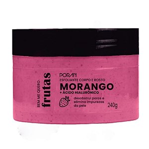 Poran - Esfoliante Corpo e Rosto Morango PR240 - UNIT