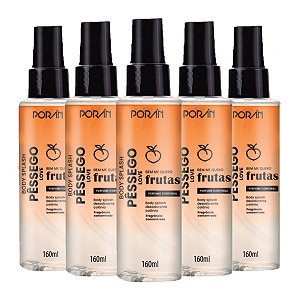 Poran - Body Splash Pessego Love PR233 - 6 Und