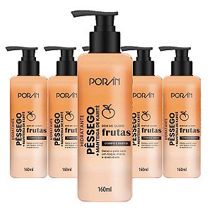 Poran - Hidratante Corpo e Rosto Pessego PR232 - 6 Und