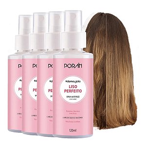 Poran - Spray Anti Frizz Liso Perfeito PR70 - 6 Und