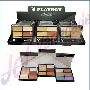 Playboy - Paleta Sexteto de Corretivo  ( 18 Unidades ) HB 92978