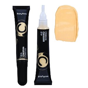 Ruby Rose - Corretivo com Aplicador Pincel HB8092 - Amarelo