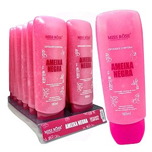 Miss Rose - Esfoliante Corporal Ameixa Negra MR100E - 12 Und