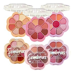 Lua e Neve - Paleta de Sombras LN02490 - 6 Und