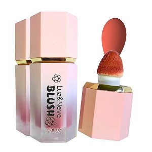 Lua e neve - Blush Liquido com Esponja Luxo LN02359 - Cor 2