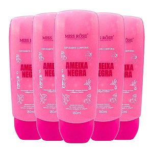 Miss Rose - Esfoliante Corporal Ameixa Negra MR100E - 6 Und