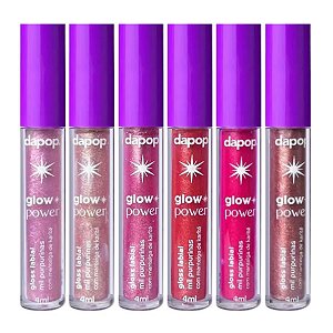 Dapop - Lip Gloss Glow Power DP2273 - 6 Und