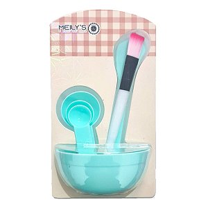 Meily's - Kit Skincare para Mascara Facial MAC347 - VERDE