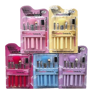 Sweet Beauty - Kit de Pinceis de Maquiagem BKT491 - 1 Kit