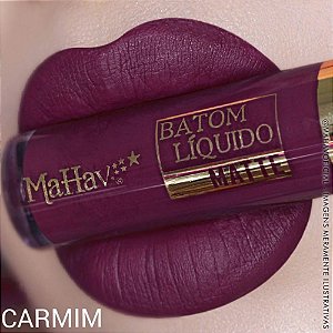 Mahav - Batom Liquido Matte Carmim