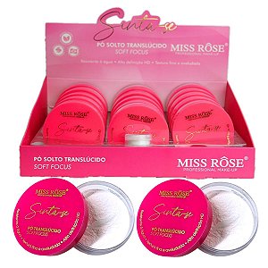 Miss Rose - Po Translucido HD Vegano Sinta-se MR082C - 15 Un