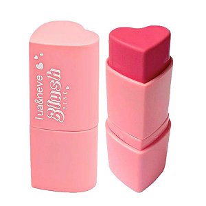 Lua e Neve - Blush Bastão Stick Coração - Cor 01