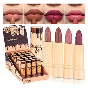 Fenzza - Batom Soft Matte Choco FZ20086 - 24 Und