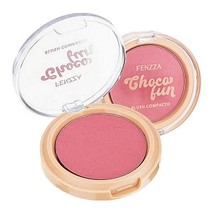 Fenzza - Blush Compacto Choco Fun FZ41001 - RUBY