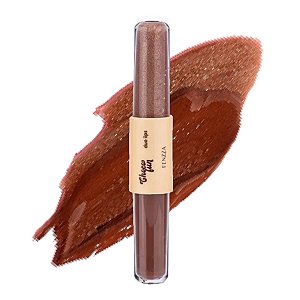 Fenzza - Duo Lips Choco Batom e Gloss FZ20096 - BRIGADEIRO