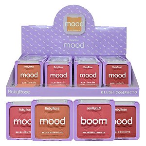 Ruby Rose - Blush COmpacto Mood HB582 - 36 Und