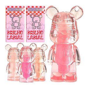 Lua e Neve - Lip Gloss Ursinho Fofo LN02533 - 6 Und