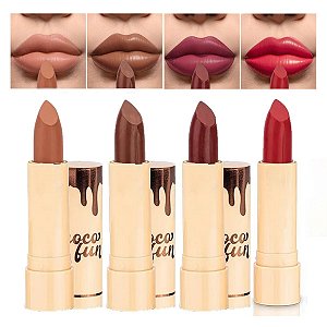 Fenzza - Batom Soft Matte Choco Fun FZ20098 - 4 Und