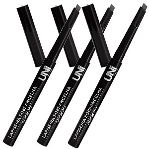 Uni Makeup - Lapis Retratil Sobrancelha  Universal- 6 Unid