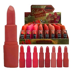 Lua e Neve - Batom Matte Red Lip LN02259 - 48 Und