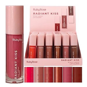 Ruby Rose - Gloss Labial  Radiant - 36 Unid