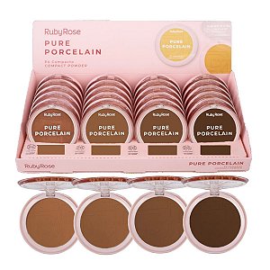 Ruby Rose - Po Compacto ESCUROS Porcelain HBM401G2 - 24 Und
