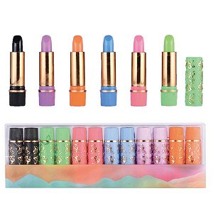 Febella - Batom 24 Horas Colorido - Cartela C/12 Unid