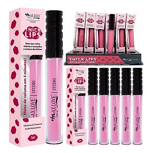 Max Love - Gloss Thick Lips Volume Vegano COR 203 - 36 Und