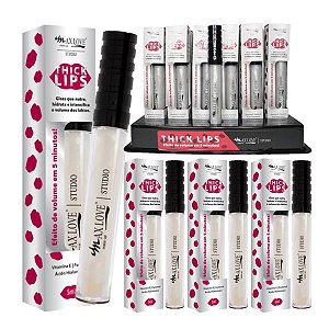 Max Love - Gloss Thick Lips Volume Vegano COR 204 - 36 Und