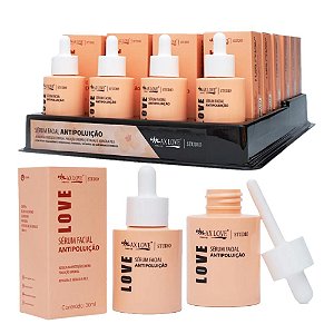Max Love - Serum Facial Hidratante Antipoluição - 24 Und