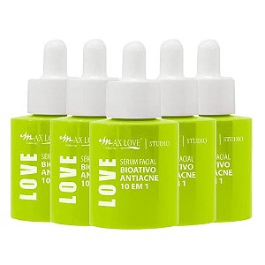 06 Serum Antiacne Bioativo 10 em 1 Max Love Atacado
