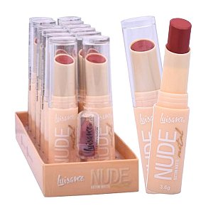 Luisance - Batom Matte Nude Metal COR 01 - 12 Und