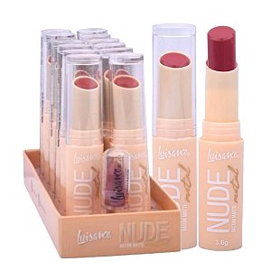 Luisance - Batom Matte Nude Metal COR 06 - 12 Und