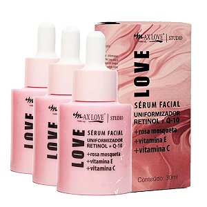 Max Love - Serum Uniformizador Retinol + Q-10 - 6 Und