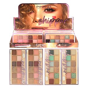 Pink 21 - Paleta de Sombras Shippar CS4255 - 24 Und