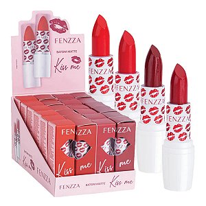 Fenzza - Batom Matte Kiss Me FZ20054 - 24 Und
