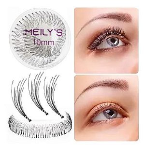 Meilys - Cilios em Tufos 10mm CCT30 - 6 Und