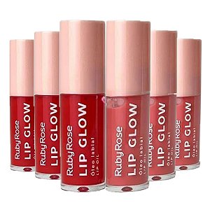 Ruby Rose - Lip Oil Glow Óleo Labial L6502 - 6 Und
