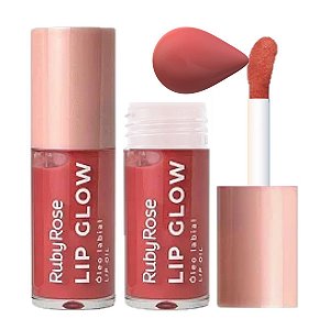 Ruby Rose - Lip Oil Glow Óleo Labial - Vintage Rose