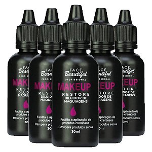 Face Beautiful - Diluidor de Maquiagem FB105 - 6 Und