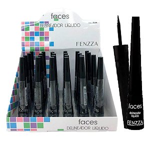 Fenzza - Delineador Liquido Faces DL06 - 24 Und